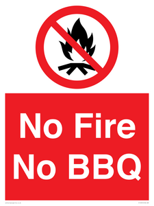 No Fire No BBQ